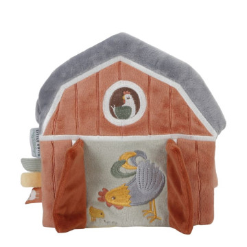 Livre tissu d'activités Little Farm Little Dutch couverture ouverte