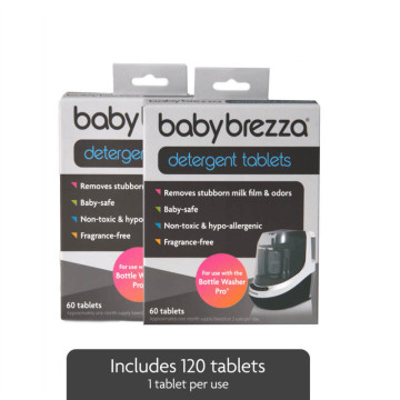 Lot de 120 pastilles détergentes pour Bottle Washer Pro Babybrezza produit