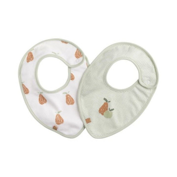 Lot de 2 Bavoirs Botanica Sauthon produit face