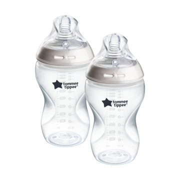 Lot de 2 biberons Natural Start 340ml Tommee Tippee produit face