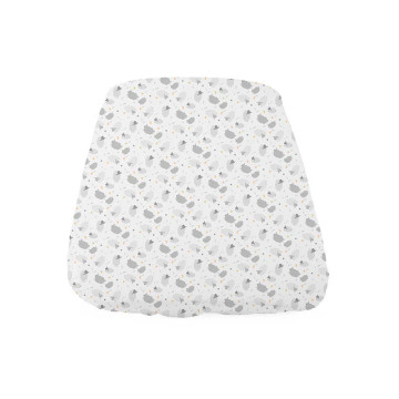 Drap Housse Bio pour Lit Bébé Pompon - Little Crevette - Prairymood