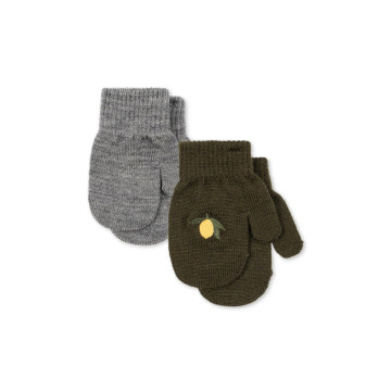 Lot de 2 paires de moufles Kombu Green Konges Slojd produit