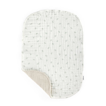 Lot de 2 serviettes réversibles pour matelas à langer en mousseline, Sophora Sebra produit