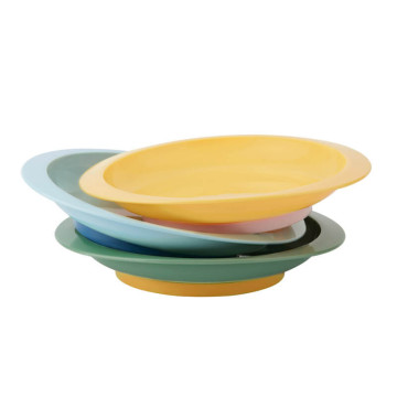 Lot de 3 assiettes anti-dérapantes Badabulle