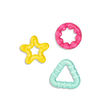 Lot de 3 Anneaux De Dentition À Réfrigérer Cool Shapes BO JUNGLE produit