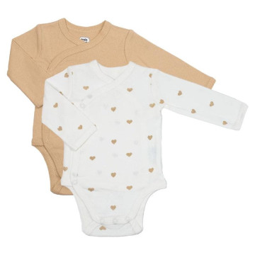 Lot de 2 Body Coeurs Trois Kilos Sept le lot