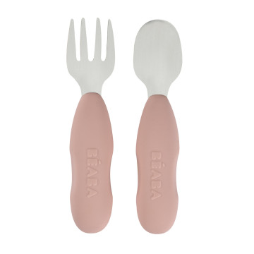 Lot de 2 pré-couverts inox  produit de face
