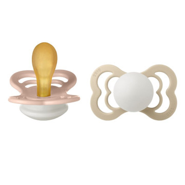 Lot de 2 sucettes Supreme Latex Taille 2 Bibs produit