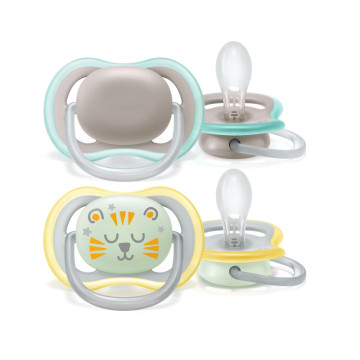 Lot de 2 Sucettes Ultra Air Day and Night 18m+ Phillips Avent lot 