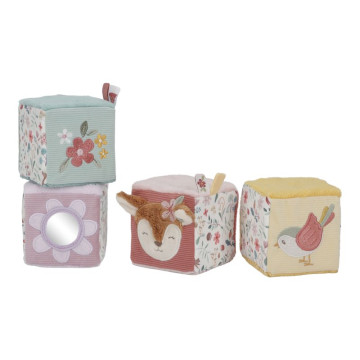 Lot de 4 cubes doux Fairy Garden Little Dutch animaux