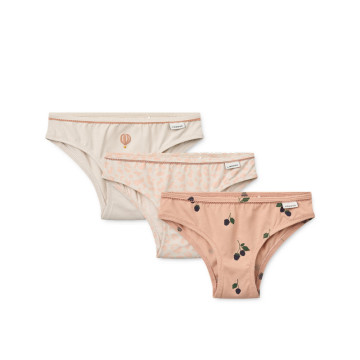 Lot de 3 culottes Aylin Pale Tuscany Multi Mix Liewood produit lot