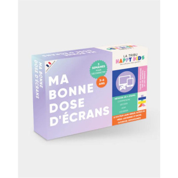 Ma Boîte Dose d'Ecrans LA TRIBU HAPPY KIDS boîte