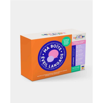 Ma Boite Eveil Langage LA TRIBU HAPPY KIDS packaging