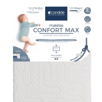 Matelas Confort Max CANDIDE face
