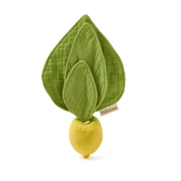 Mini Doudou Dentition Citron Oli & Carol produit