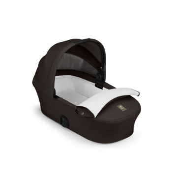 Nacelle Melio Carbon 2026 -  Chocolate Brown Cybex profil ouvert