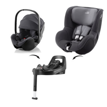 Pack Baby-Safe Pro + Dualfix 5Z + Vario Base 5Z Britax cover