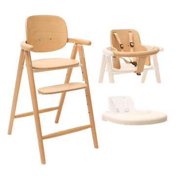 Pack Chaise haute Tobo + baby set + tablette Charlie Crane cover 
