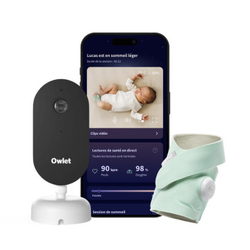 Pack Dream Sock + Dream Sight Cam OWLET produit