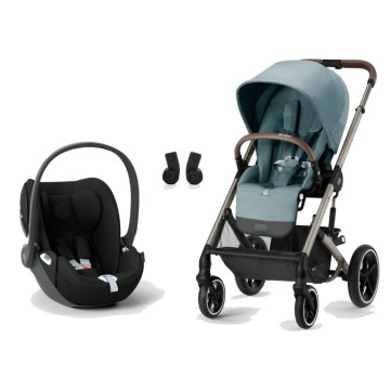 Poussette double et siege auto outlet