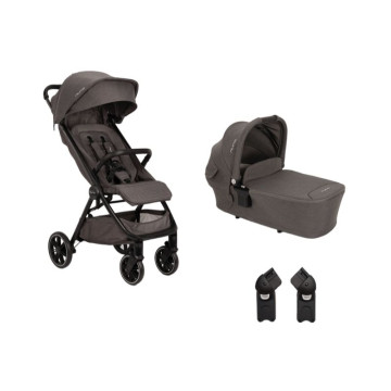 Pack Poussette TRVL lx + Nacelle LYTL pour poussettes TRIV Next, TRVL et TRVl lx Nuna cover thunder