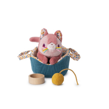 Panier De Chat Jeanne LILLIPUTIENS face