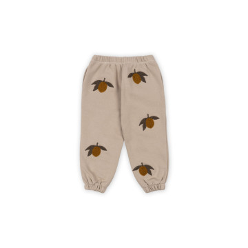 Pantalon de survêtement Lou Oxford Tan KONGES Produit face