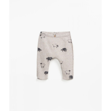 Pantalon jersey imprimé moutons So-So Ovelhas PLAY UP face
