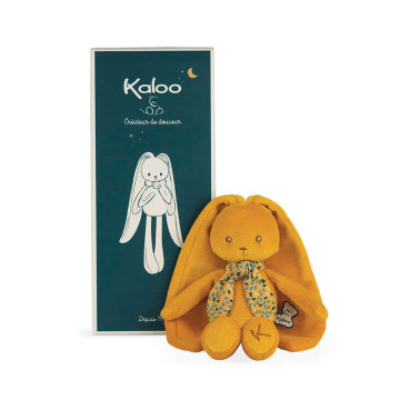 Pantin Lapin Lapinoo Ocre Petit Kaloo boîte