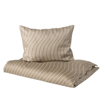 Parure de lit 100 x 140 Cappucino Leander face