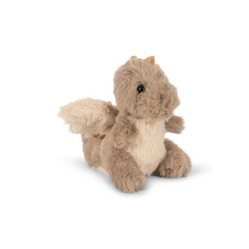 Peluche Animaux Magiques Dragon Beige Konges slojd de face