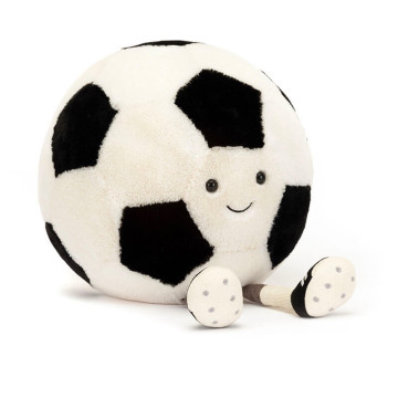 Peluche ballon de foot Amuseable Sports Football Jellycat