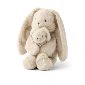 Peluche Berto Lapin Maman et Moi Mist LIEWOOD face