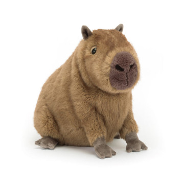 Peluche Capybara Clyde Jellycat produit face