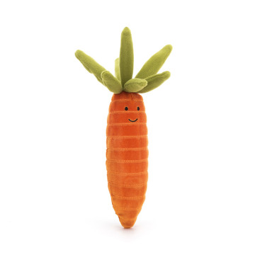 Peluche carrotte Vivacious Vegetable Carrot Jellycat produit face