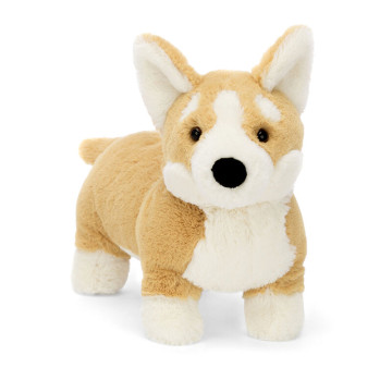 Peluche chien Betty Corgi Jellycat produit face