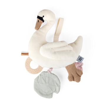 Peluche d'activité à suspendre Cygne Sebra produit