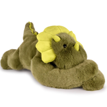 Peluche dinosaure vert lesté 40 cm Podcoll Produit