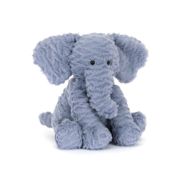 Peluche Fuddlewuddle Elephant Medium Jellycat côté 