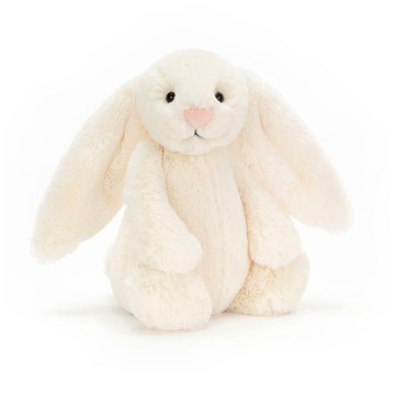 Peluche lapin Bashful Cream Bunny Medium Jellycat