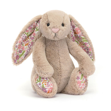 Peluche Lapin Blossom Beige Bunny 'Petal' Small Jellycat profil