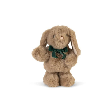 Peluche Lapin Interactif KONGES SLOJD de face 