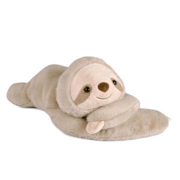 Peluche lestée Paresseux 75cm Podcoll Histoire d'Ours de profil