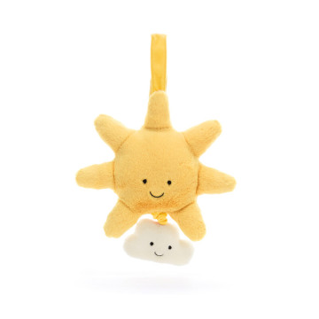 Peluche musicale Amuseable Sun Jellycat produit face