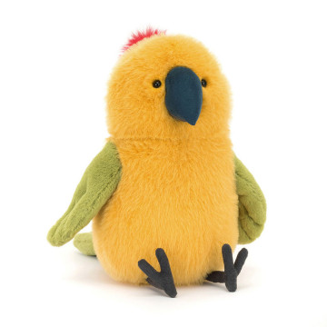 Peluche Perroquet Budgeby Parrot Jellycat côté
