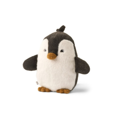 Peluche Pingouin Berto Sandy / Dark grey LIEWOOD face