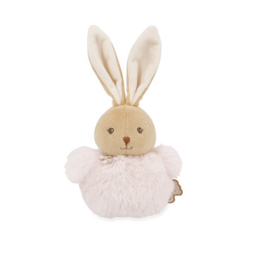 Peluche Pompon Lapin Rose Kaloo face avant