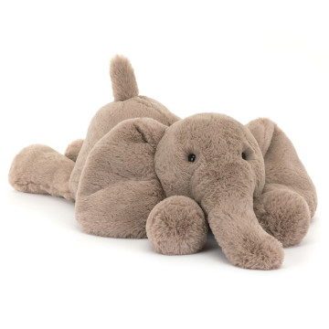 Peluche Smudge Elephant Large Jellycat profil