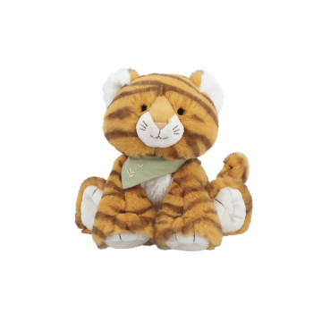Peluche Tigre Papaye 17 cm Kaloo face