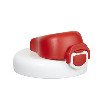 Petit capuchon gourde Rouge et Blanc pour biberon 210 ml Le biberon Français produit face